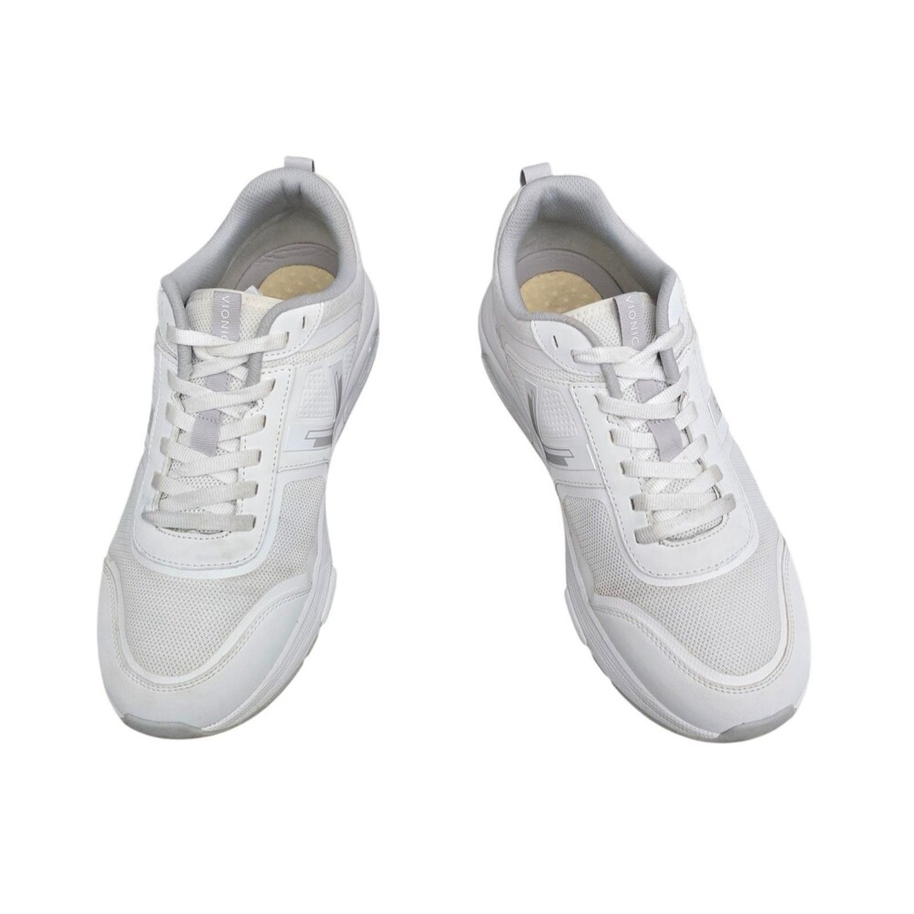 Vionic Walk Strider 001 Womens Size 11 Walking Shoes White Comfort Sneakers